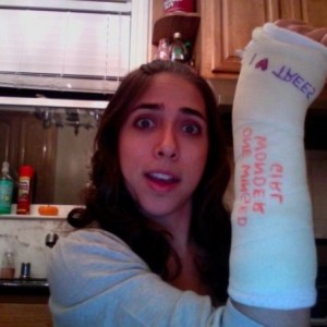 Broken Wrist from a bad travel experience