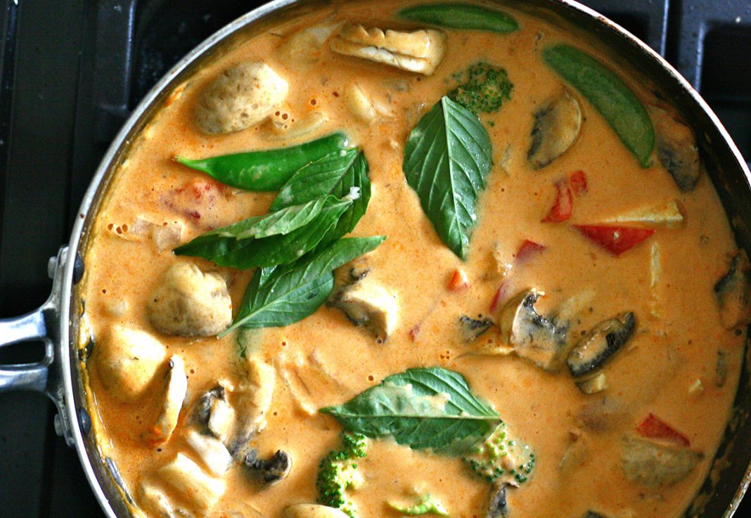 Panang Curry with Chicken Recipe Thailand